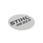 Model Plate for Stihl HS 82 R Hedge Trimmer - OEM No. 4237 967 1506