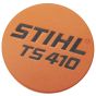 Model Plate for Stihl TS410 Disc Cutter - OEM No. 4238 967 1500