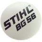 Model Plate for Stihl BG56 - 4241 967 1500
