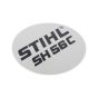 Model Plate for Stihl SH56C Vacuum Shredder - 4241 967 1521