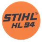Model Plate for Stihl HL94 Hedgetrimmers - 4243 967 1507