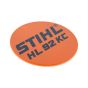 Model Plate for Stihl HL92KC Extended Reach Hedgetrimmers - OEM No. 4243 967 1502