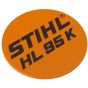 Model Plate for Stihl HL95K - 4280 967 1509