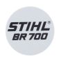Model Plate for Stihl BR700 Blowers - 4282 967 1503