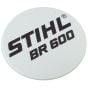 Model Plate for Stihl BR600 - 4282 967 1501