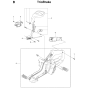 Fuel Tank & Handle Assembly
