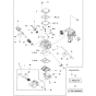 Carburetor Details Assembly For Husqvarna 455e Rancherii Chainsaw