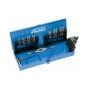 Volkel 3-12mm DIN Taper & Plug Tap & Drill Set - HSS - Metal Index Box