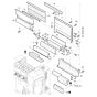 Capsule Air Ducting Assembly for Hatz 4L43C Diesel Engines