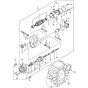 Starter Motor for Yanmar 4TNE88-RBS1