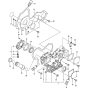 Gear Housing Assembly for Yanmar 4TNV84-KWA Engine