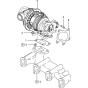 Turbine Assembly for Yanmar 4TNV84T-KWA Engine