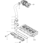 Suction Manifold Assembly for Yanmar 4TNV84T-MWA Engine