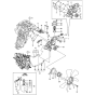 Cooling Water System Assembly for Yanmar 4TNV88-BPTB Engine