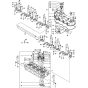 Cylinder Head and Bonnet Assembly for Yanmar 4TNV98-VTBZ Engine