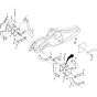 Tine Assembly for Husqvarna 500 RTT Cultivator/Tiller