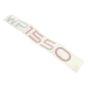 Label for Wacker Neuson WP1550 Plate Compactor - Genuine Part - OEM No. 5000401541