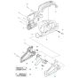 Housing for Husqvarna 522iHDR60