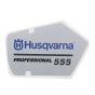 Label for Husqvarna 555 Chainsaws - 523 03 56-01