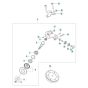 Bevel Gear Assembly for Husqvarna