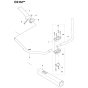 Handle Assembly For Husqvarna 533RS Brushcutters