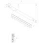 Shaft for Husqvarna 535iRXT