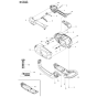 Housing Assembly for Husqvarna 536LIHE3 Hedge Trimmers