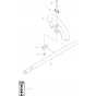 Tube  for Husqvarna 536 LiLX Trimmer/ Edgers