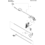 Electrical Assembly for Husqvarna 536LIP4 Pole Pruners