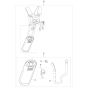 Harness for Husqvarna 536LiRX