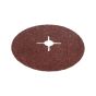 Fibre Sanding Disc 24 Grit 178mm x 22mm - Pack of 25