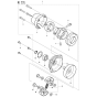 Clutch Assembly For Husqvarna 541RST Brushcutters