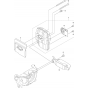 Muffler Assembly for Husqvarna 543AE15 Earth Auger