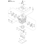 Cylinder Piston Assembly For Husqvarna 543RS Brushcutters