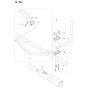 Handle Assembly For Husqvarna 543RS Brushcutters