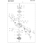 Carburetor Details-1 Assembly For Husqvarna 543XPG Chainsaw 