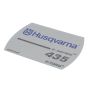 Label Starter for Husqvarna 435 X-TORQ Chainsaws - 544 46 36-02