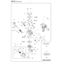 Carburetor Details Assembly For Husqvarna 545 Chainsaw 