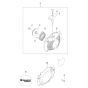 Starter Assembly for Husqvarna 545F