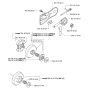 Clutch & Oil Pump Assembly For Husqvarna 55 Chainsaw 