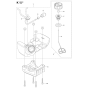 Fuel Tank Assembly for Husqvarna