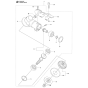 Bevel Gear Assembly for 555RXT
