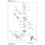 Carburetor Details Assembly For Husqvarna 560XP-XPG  Chainsaw 