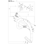 Handle Wrap Assembly For Husqvarna 562XP-XPG Chainsaw 