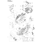 Crankcase Assembly For Husqvarna 572XP-XPG Chainsaw 