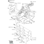 Crankcase Assembly For Husqvarna 575XP Chainsaw 