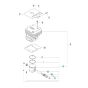 Cylinder Assembly for Husqvarna