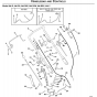 Handles and Controls Assembly for Husqvarna 580 RSE Series 5 Consumer Lawn Mowers