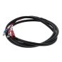 Machine Stop cable harness fits Husqvarna FS305, FS309 Floor Saws - Genuine Part, OEM No. 582 05 53 01