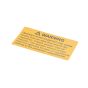 Spark Warning Label for Husqvarna 525BX Leaf Blower - OEM No. 587 24 34-01